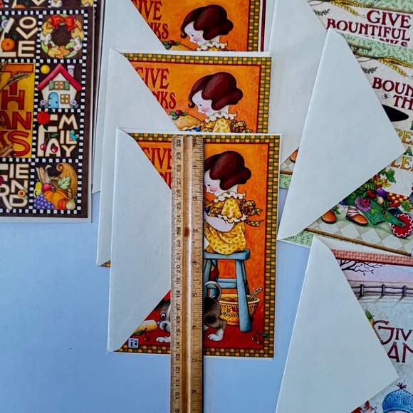 Mary Engelbreit Lot of Vintage Cards Thanksgiving Friendship Vintage - Picture 11 of 16